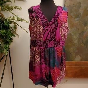 Duo Maternity - Sleeveless Blouse - Size 1X
